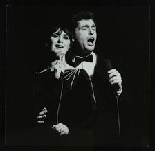 Georgie Fame and Sweet Substitute with Keith Smith's Hefty Jazz in concert, 1984. Artist: Denis Williams