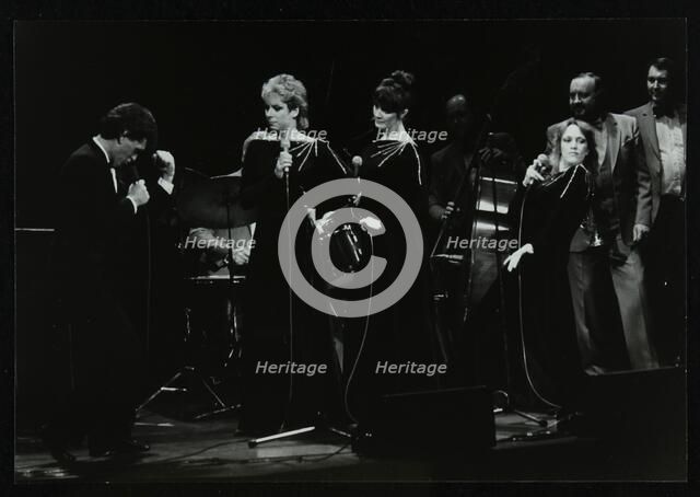 Georgie Fame and Sweet Substitute with Keith Smith's Hefty Jazz in concert, 1984. Artist: Denis Williams