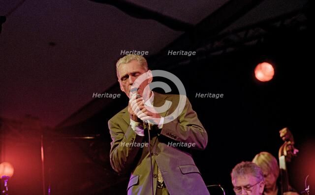 Georgie Fame, Brecon, 2005.   Artist: Brian O'Connor.
