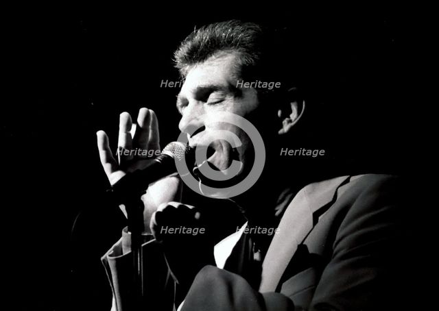 Georgie Fame, Ronnie Scott's, London.   Artist: Brian O'Connor