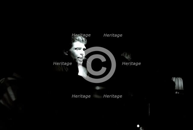 Georgie Fame, Ronnie Scott's, 1988.  Artist: Brian O'Connor.