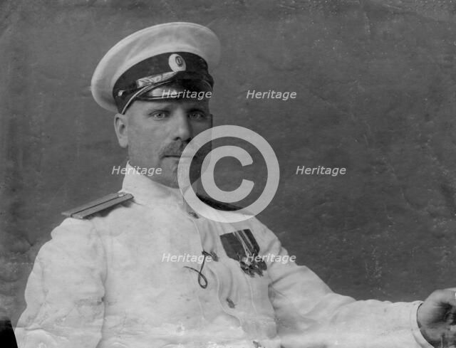 Georgii Iakovlevich Sedov, 1912. Creator: Nikolay Vasilyevich Pinegin.