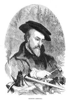 Georgius Agricola, 16th century German physician, mineralogist and metallurgist