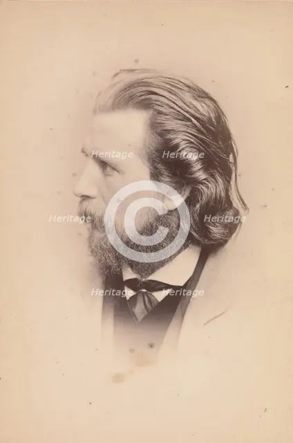 Gerald Massey, 1860s. Creator: John & Charles Watkins.