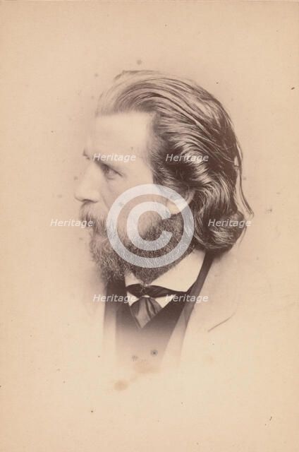 Gerald Massey, 1860s. Creator: John & Charles Watkins.