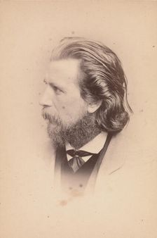Gerald Massey, 1860s. Creator: John & Charles Watkins