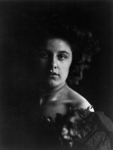 Geraldine Farrar, 1882-1967, between c1890 and c1910. Creator: Frances Benjamin Johnston
