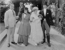 Geraldine Farrar with Lou Tellegen, between c1915 and c1920. Creator: Bain News Service