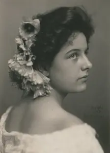 Geraldine Farrar , c1898. Creator: Addie Kilburn Robinson