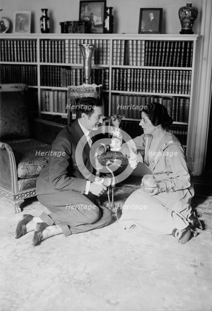 Geraldine Farrar & Lou Tellegen, between 1916 and c1920. Creator: Bain News Service.