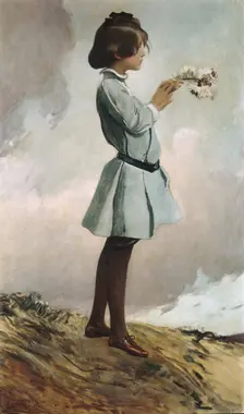 Geraldine Russell, 1902 or 1903. Creator: John White Alexander