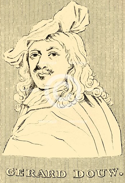 'Gerard Douw', (1613-1675), 1830. Creator: Unknown.