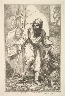 Gerard Lairesse (from Fifteen Etchings Dedicated to Sir Joshua Reynolds), December 8, 1778. Creator: John Hamilton Mortimer