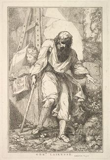 Gerard Lairesse (from Fifteen Etchings Dedicated to Sir Joshua Reynolds), December 8, 1778. Creator: John Hamilton Mortimer