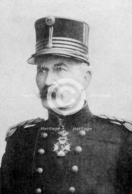 Gerard Leman, Belgian general and defender of Liege, 5-16 August 1914 (1926).Artist: Hennebert