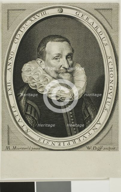 Gerard van Schoonhoven, 1628. Creator: Willem Jacobzoon Delff.