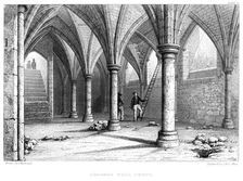 Gerard's Hall Crypt City of London, 1886.Artist: JH Le Keux