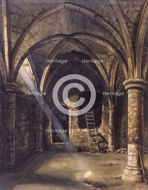 Gerard's Hall, London, 1852. Artist: A Heffer