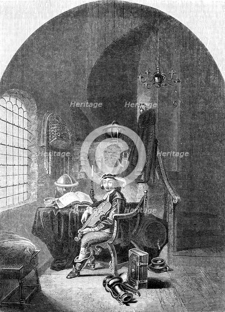 Gerhard Douw's Portrait of Himself, 1857. Creator: Mason Jackson.