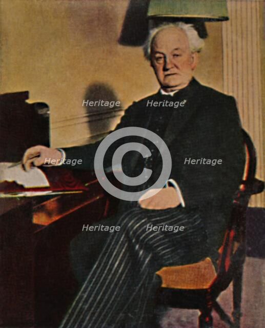 'Gerhart Hauptmann - Geb. 1862', 1934. Creator: Unknown.