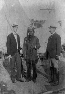 Geronimo...at Pan-American Exposition, Buffalo, New York, 1901 Creator: Frances Benjamin Johnston
