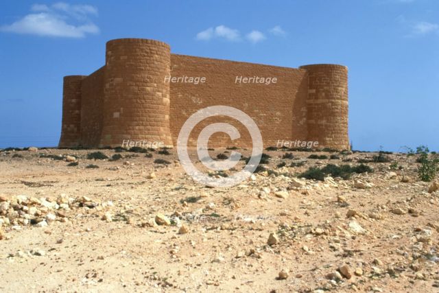 German Mausoleum, Tobruk, Libya. Creator: Vivienne Sharp.