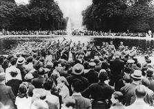 German military concert in the Garden of the Tuileries, Paris, 15 August 1940