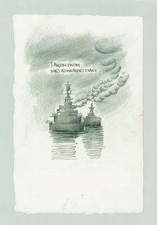 German naval bombardment of Scarborough, North Yorkshire, 1914 (2014). Creator: Judith Dobie
