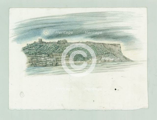 German naval bombardment of Scarborough, North Yorkshire, 1914 (2014). Creator: Judith Dobie.