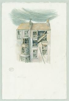 German naval bombardment of Scarborough, North Yorkshire, 1914 (2014). Creator: Judith Dobie