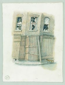 German naval bombardment of Scarborough, North Yorkshire, 1914 (2014). Creator: Judith Dobie