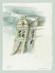 German naval bombardment of Scarborough, North Yorkshire, 1914 (2014). Creator: Judith Dobie