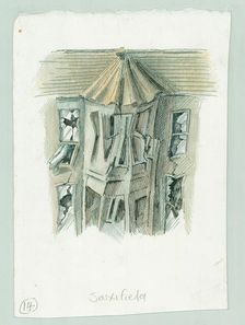 German naval bombardment of Scarborough, North Yorkshire, 1914 (2014). Creator: Judith Dobie