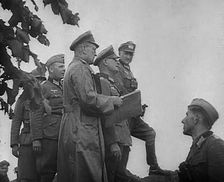 German Officers and Soldiers, 1941. Creator: British Pathe Ltd