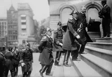 German officers in N.Y., between c1910 and c1915. Creator: Bain News Service