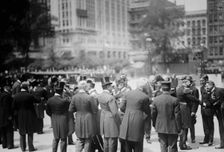 German officers in N.Y., between c1910 and c1915. Creator: Bain News Service