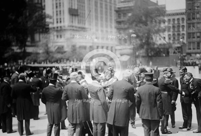 German officers in N.Y., between c1910 and c1915. Creator: Bain News Service.