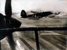 German aircraft on a reconnaissance mission, 1942. Creator: Unknown