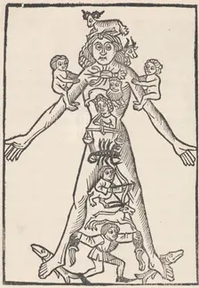 German Almanac, 1484. Creator: Unknown