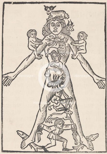 German Almanac, 1484. Creator: Unknown.