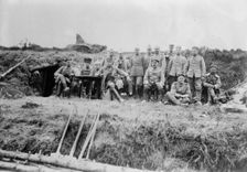 German Army field Hdqrs. near Ostend, between c1914 and c1915. Creator: Bain News Service