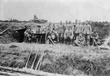 German Army field Hdqrs. near Ostend, between c1914 and c1915. Creator: Bain News Service