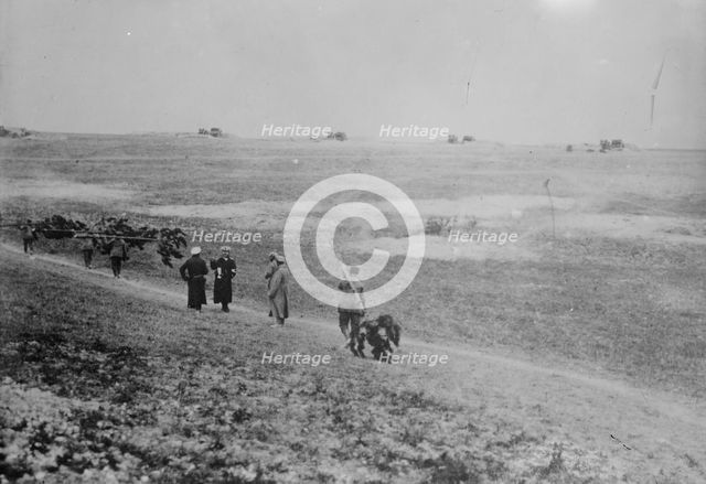 German Artillery near Verdun, between 1914 and c1915. Creator: Bain News Service.