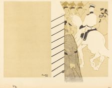 German Babylon (Babylone d'Allemagne), 1894. Creator: Henri de Toulouse-Lautrec