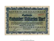 German banknote (Bavaria), 1923
