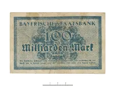 German banknote (Bavaria), 1923