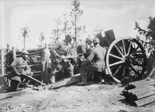 German Battery in Galicia, between 1914 and c1915. Creator: Bain News Service