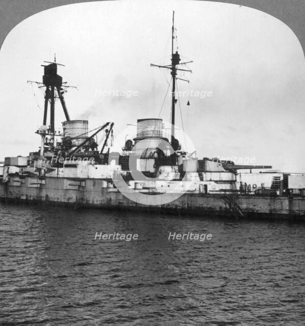 German battlecruiser 'Derfflinger', World War I, 1918. Artist: Realistic Travels Publishers