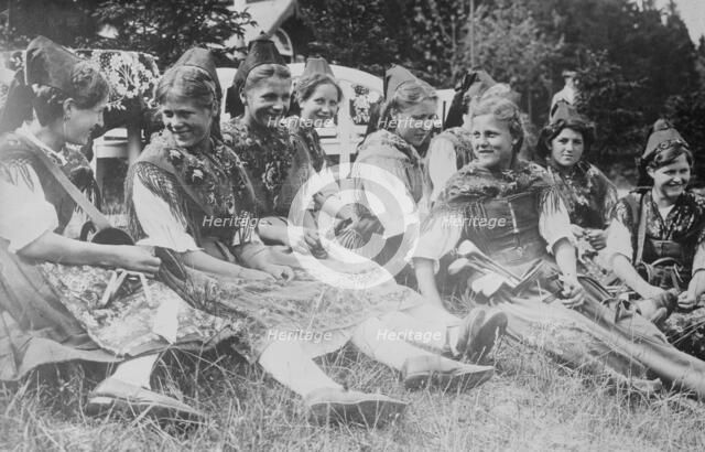 German Caddies, between c1910 and c1915. Creator: Bain News Service.