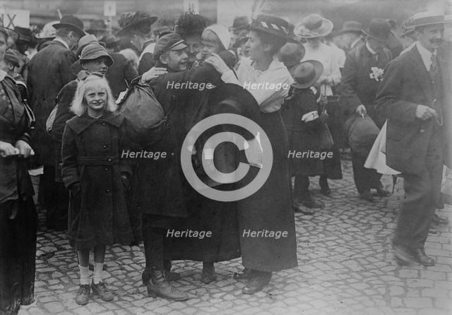 German children from Sweden, between c1915 and c1920. Creator: Bain News Service.